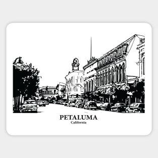 Petaluma - California Sticker